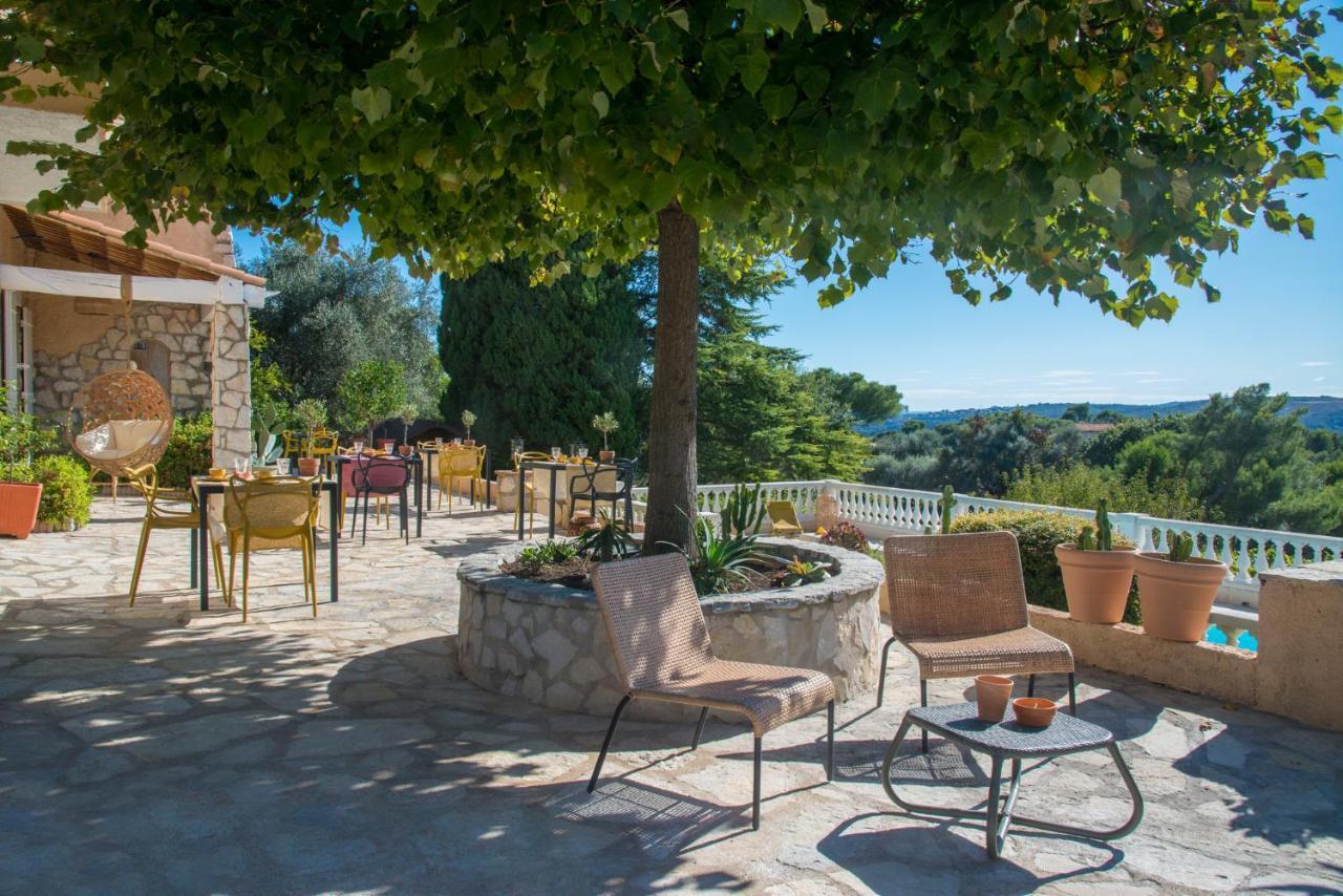 Bastide Les 3 Portes Saint-Paul-de-Vence Exteriér fotografie
