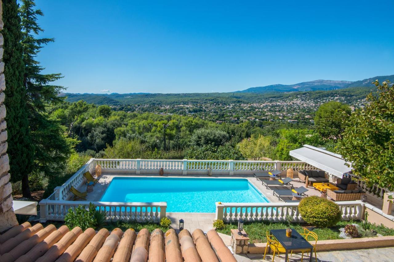 Bastide Les 3 Portes Saint-Paul-de-Vence Exteriér fotografie